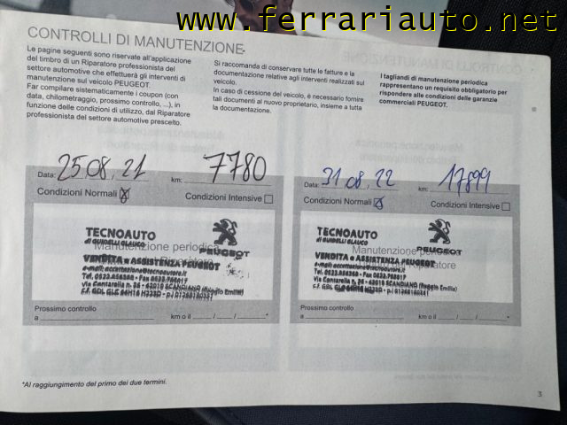 PEUGEOT 2008 usata, con Climatizzatore