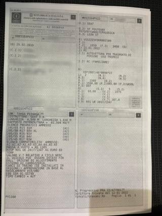 SEAT Leon usata, con Airbag Passeggero