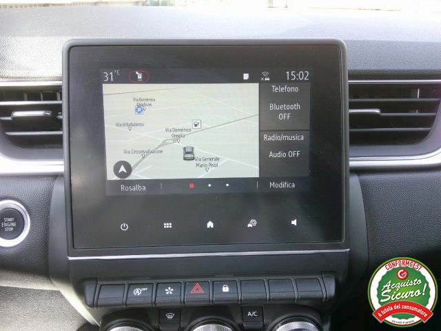 RENAULT Captur usata, con Bracciolo