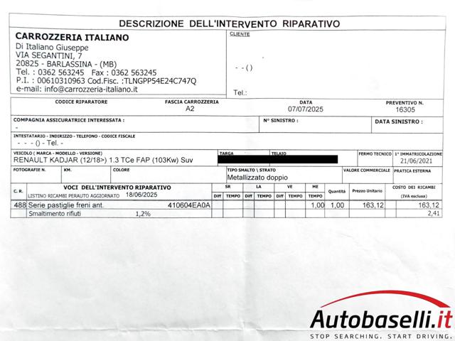RENAULT Kadjar usata 61