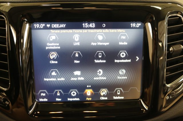 JEEP Compass usata, con Sistema di navigazione