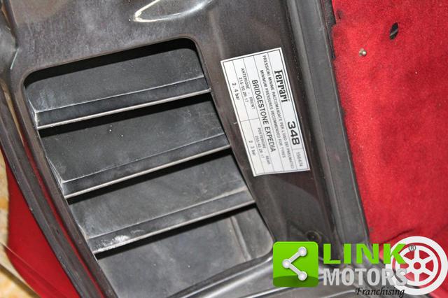 FERRARI 348 usata, con Cronologia tagliandi