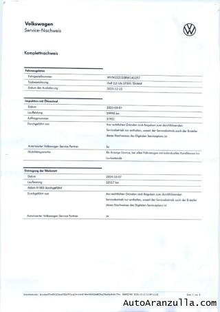 VOLKSWAGEN Golf usata, con MP3