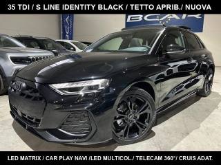 AUDI A3 SPB 35 TDI S line"18 Sline BLACK/MATRIX/TETTO/360