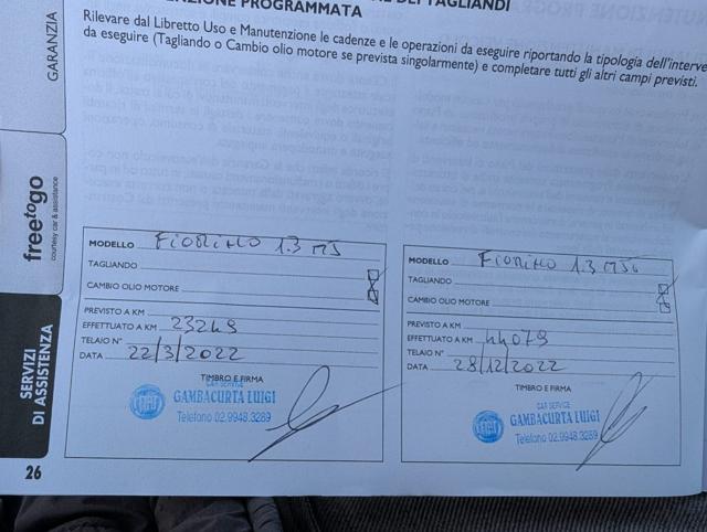 FIAT Fiorino usata, con Servosterzo
