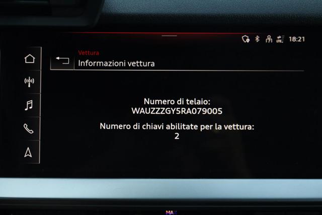 AUDI A3 usata, con Climatizzatore automatico, 2 zone