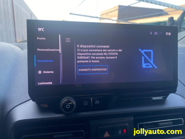 TOYOTA Proace City Verso usata, con Fendinebbia