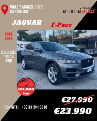 JAGUAR F-Pace 2.0 D 180 CV AWD aut. Portfolio