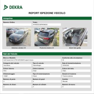 VOLKSWAGEN Golf usata, con Luci diurne