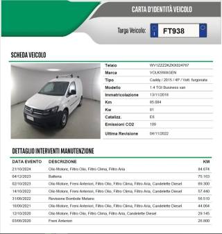 VOLKSWAGEN Caddy usata 38
