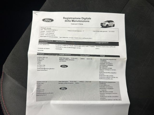 FORD EcoSport usata, con USB
