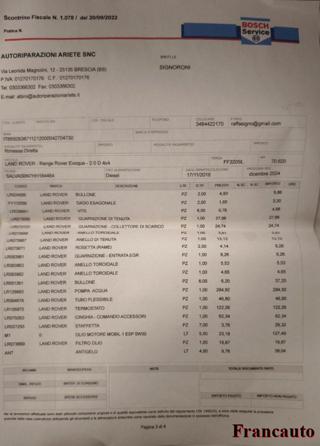 LAND ROVER Range Rover Evoque usata, con Fari Xenon