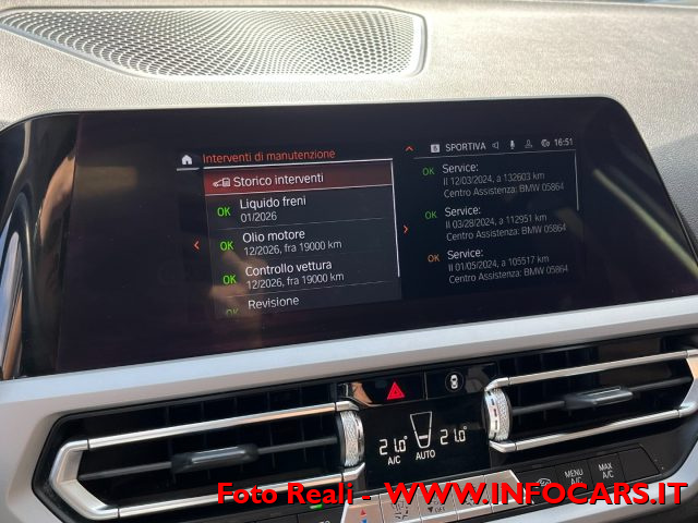 BMW 318 usata, con Touch screen