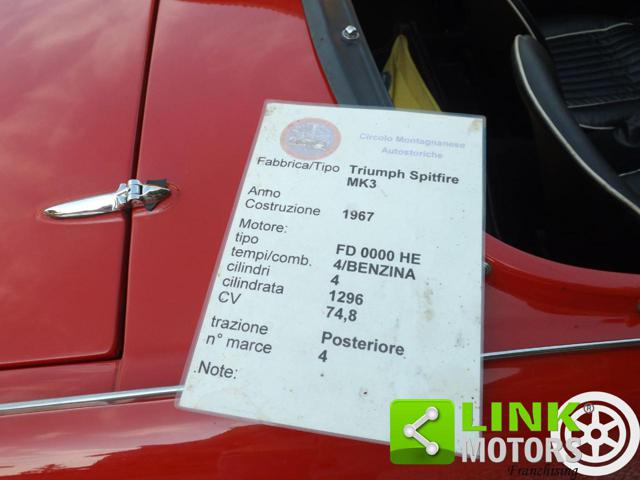 TRIUMPH Spitfire usata 72