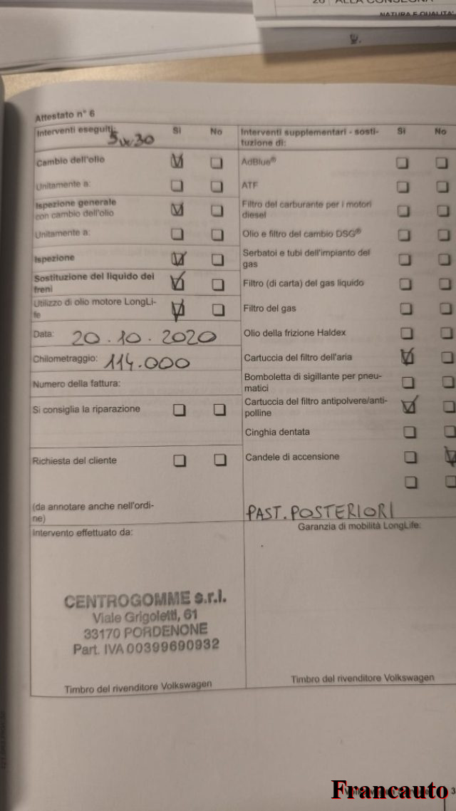 VOLKSWAGEN Golf usata, con ESP