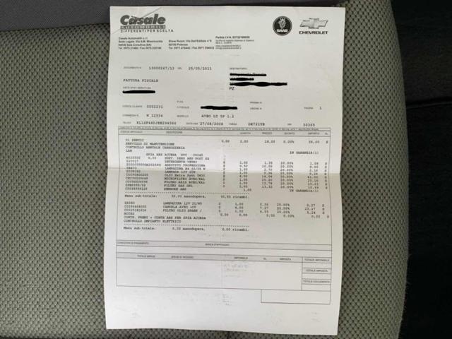 CHEVROLET Aveo usata 26