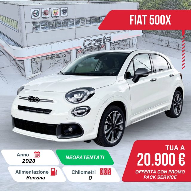 FIAT 500X usata, con ABS