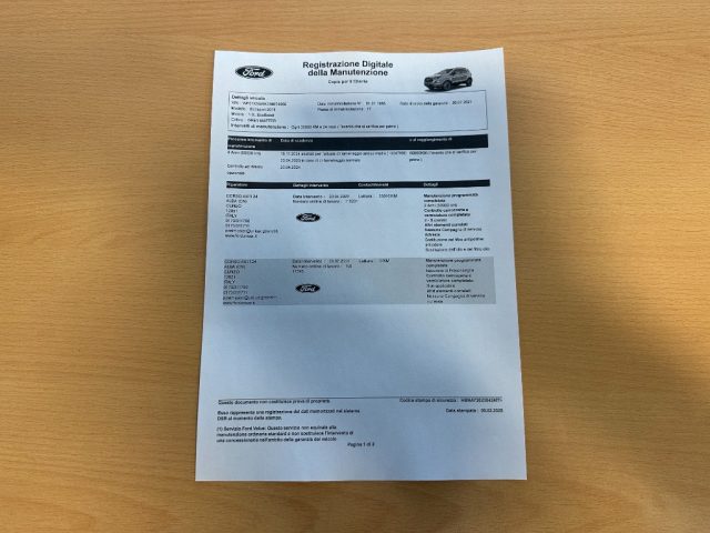FORD EcoSport usata, con Interni in pelle