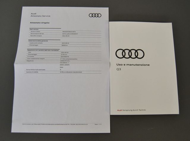 AUDI Q3 usata, con Cruise Control