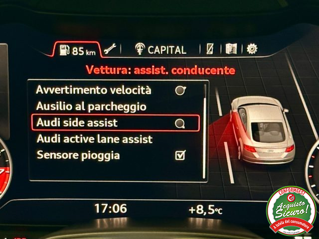 AUDI TTS usata, con Leve al volante