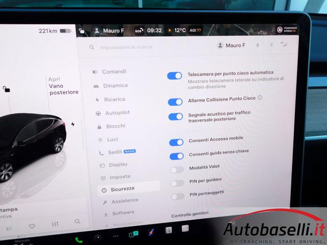 TESLA Model Y usata, con Riconoscimento dei segnali stradali