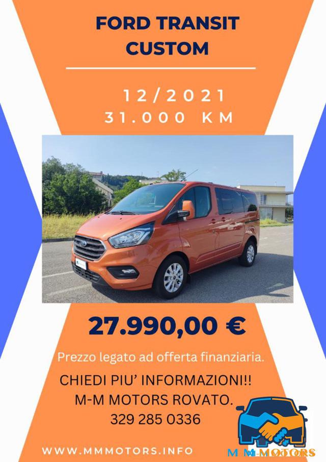 FORD Transit Custom usata, con Airbag