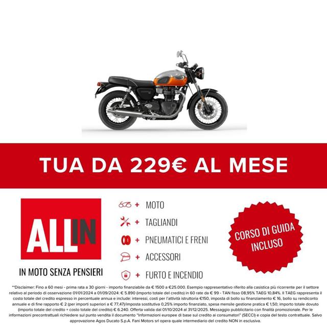 TRIUMPH Bonneville T100 usata 1