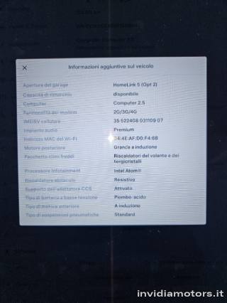 TESLA Model X usata, con Fendinebbia