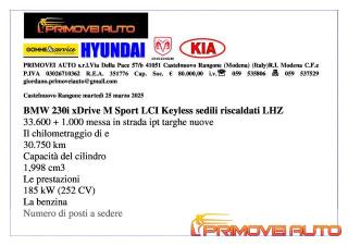 BMW 230 usata, con Airbag