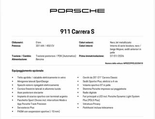 PORSCHE 911 usata, con Sedile posteriore sdoppiato