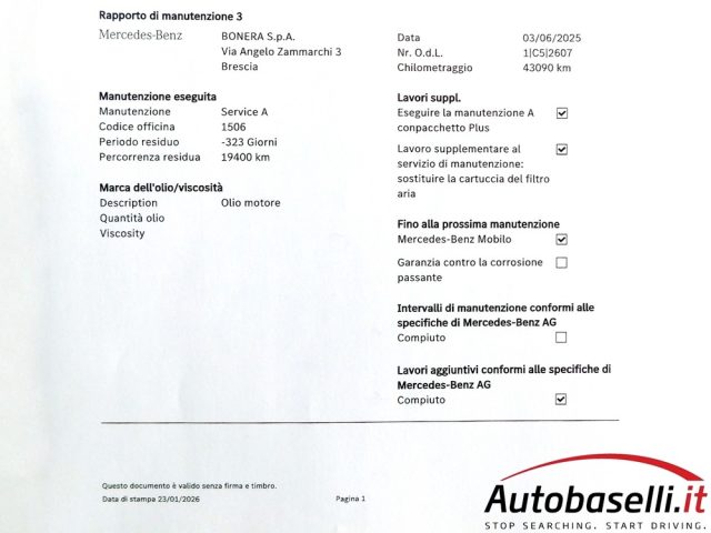 MERCEDES-BENZ AMG GT usata, con Boardcomputer