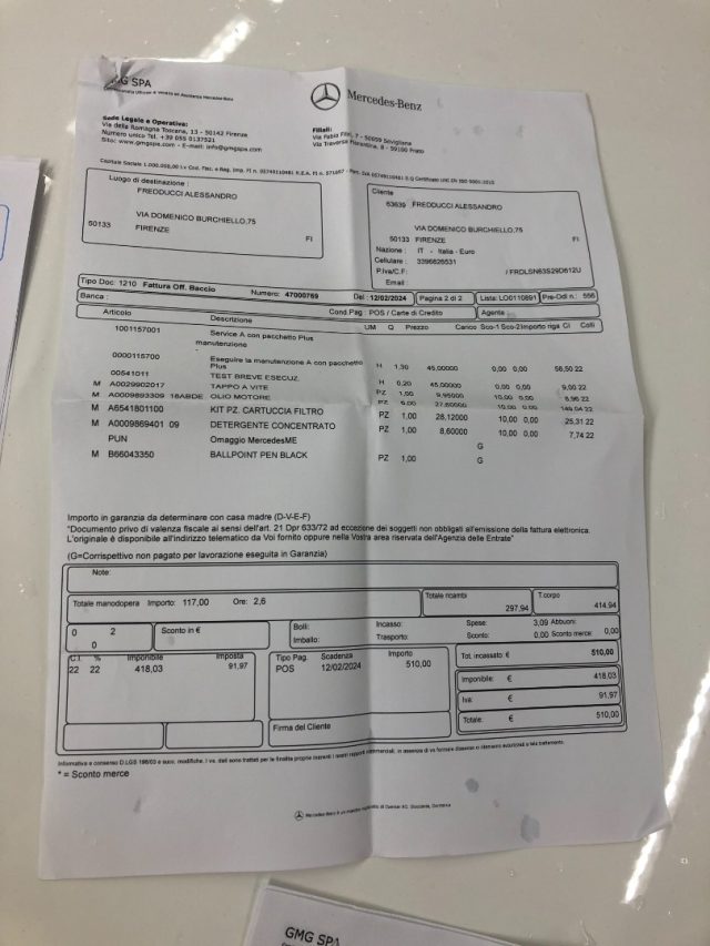 MERCEDES-BENZ C 220 usata 22