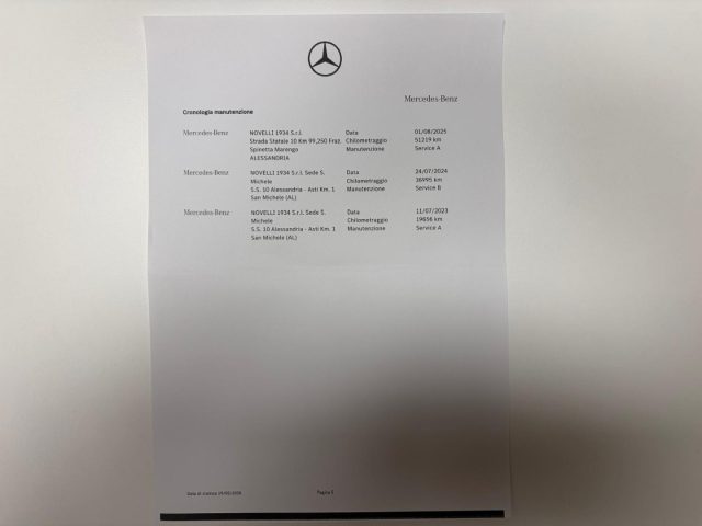 MERCEDES-BENZ GLA 200 usata, con Luci diurne LED