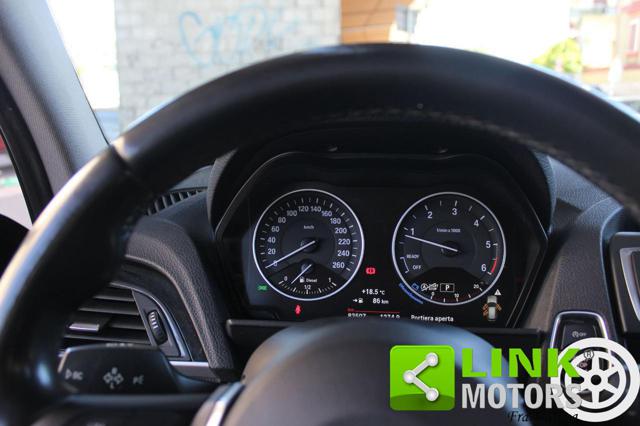 BMW 118 usata, con Park Distance Control