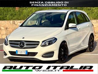 MERCEDES-BENZ B 180 SPORT+NAVI+LED+RCAM+PELLE-TEX+CRUISE+17BLACK