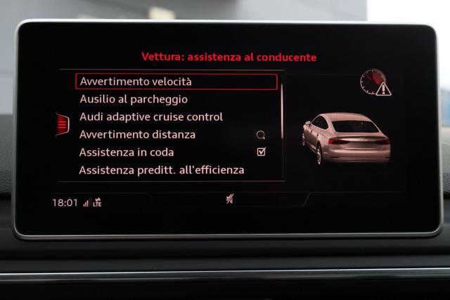AUDI A5 usata, con Riconoscimento dei segnali stradali