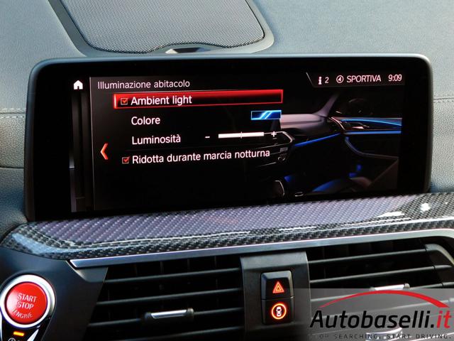 BMW X3 M usata, con Chiamata automatica per emergenze