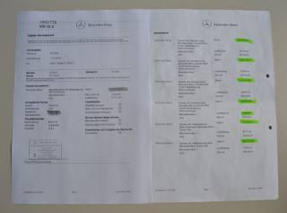 MERCEDES-BENZ SLK 200 usata, con Cronologia tagliandi