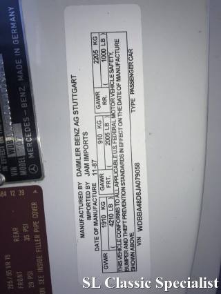 MERCEDES-BENZ SL 560 usata 22