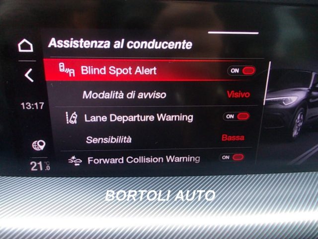 ALFA ROMEO Stelvio usata, con Volante in pelle