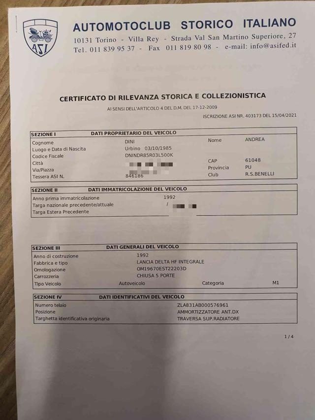 LANCIA Delta usata 77