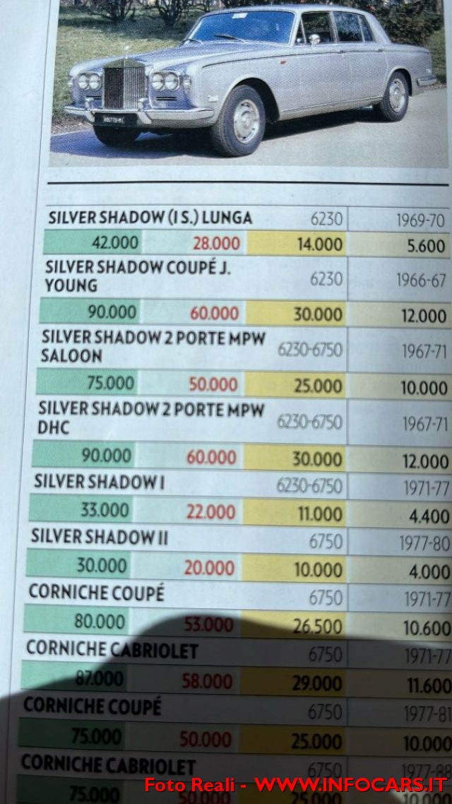 ROLLS-ROYCE Silver Shadow usata 31