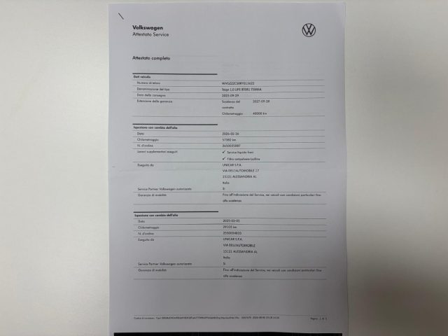 VOLKSWAGEN Taigo usata, con Controllo elettronico della corsia
