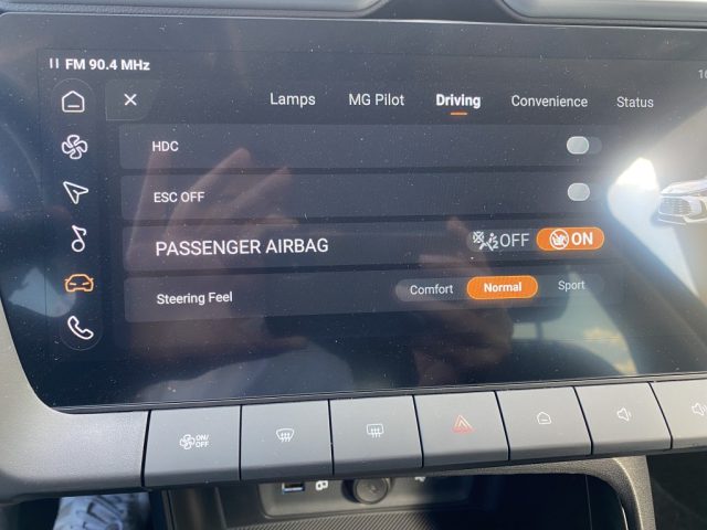 MG ZS usata, con Sistema di navigazione