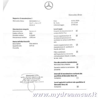 MERCEDES-BENZ B 180 usata, con Sensore di luce