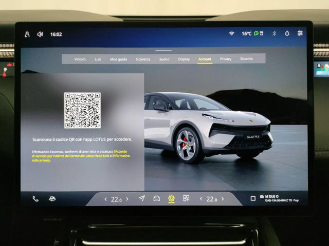 LOTUS Eletre usata, con Sistema di chiamata d