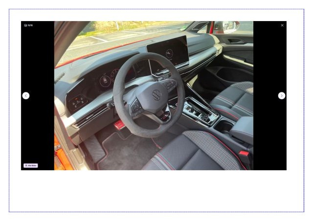 VOLKSWAGEN Golf usata, con Fari LED