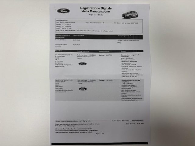 FORD Puma usata, con Luci diurne LED