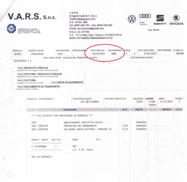 VOLKSWAGEN Golf usata, con ESP