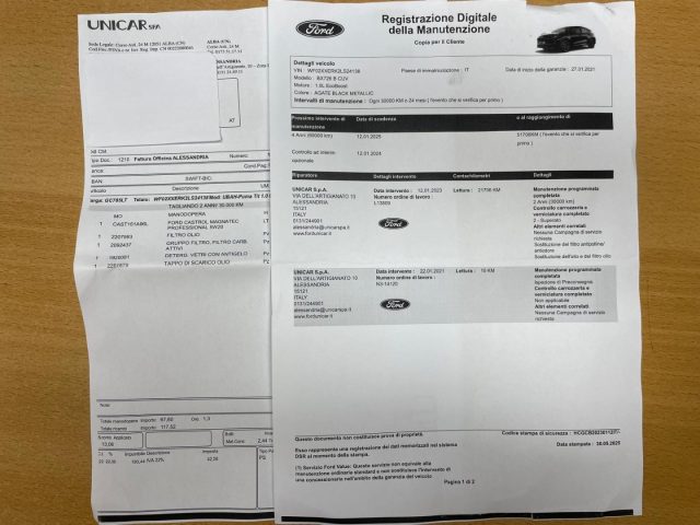 FORD Puma usata, con Fari LED